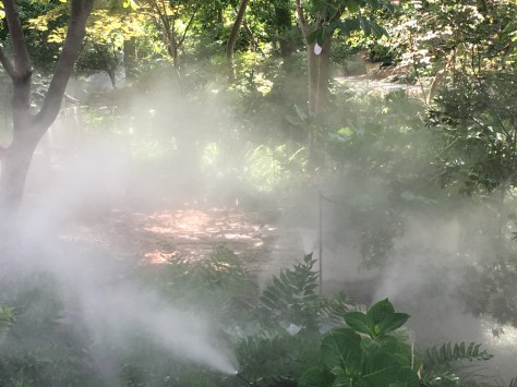 Misting fans high pressure misting patio mist system misting systems for DFW misting in Frisco